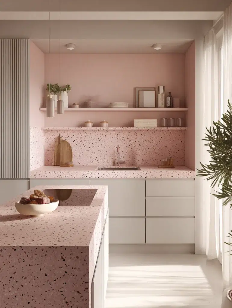 17 Pink Terrazzo Surfaces