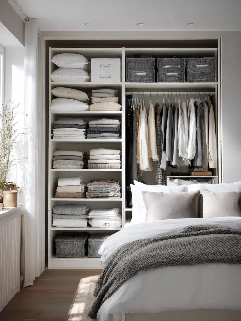 17 Wardrobe with Seasonal Storage
