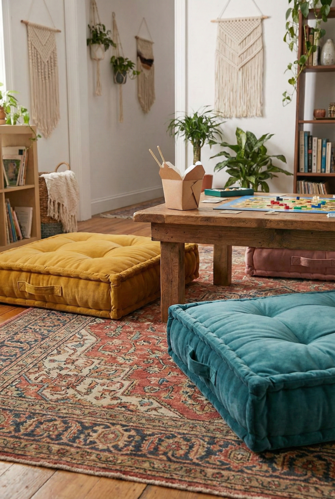 17. Floor Cushions for Nobody Else