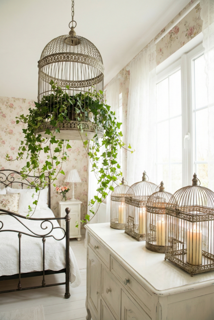 17. Vintage Birdcages