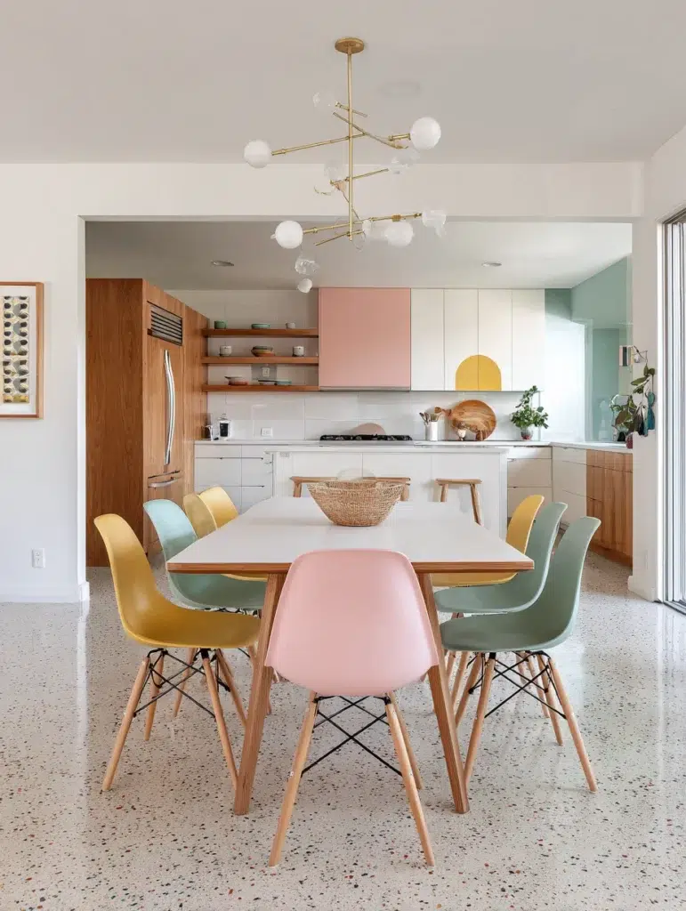 18 Molded Plastic Shell Chairs