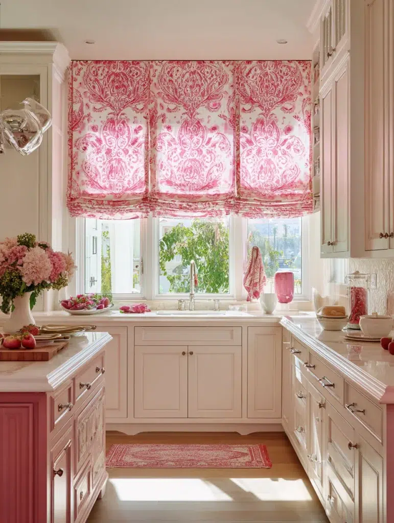 19 Pink Patterned Curtains