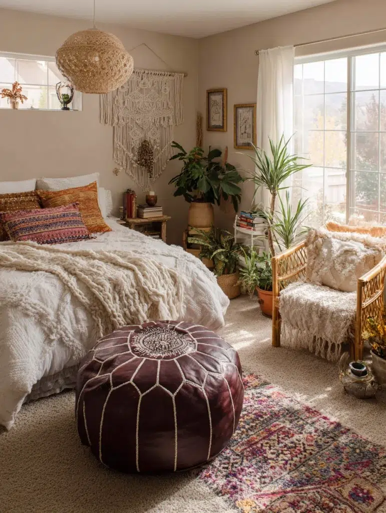 19 Use a Moroccan Pouf