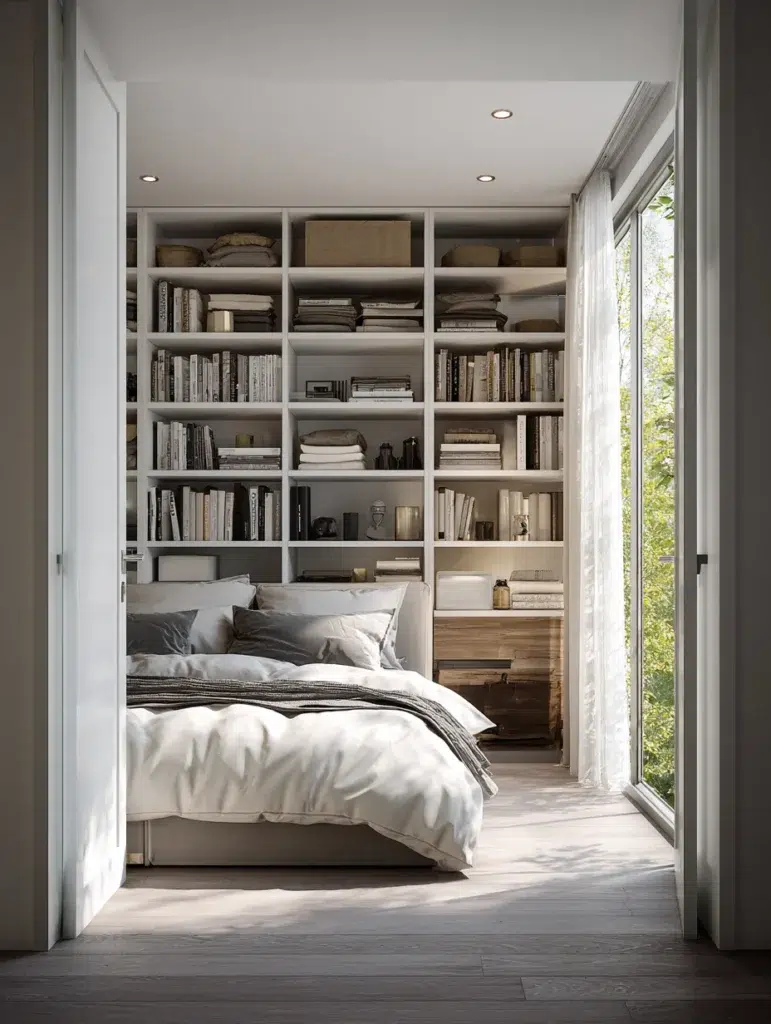 19 Wardrobe with Adjustable Shelving