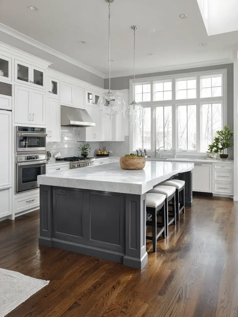 2 Charcoal Grey Island