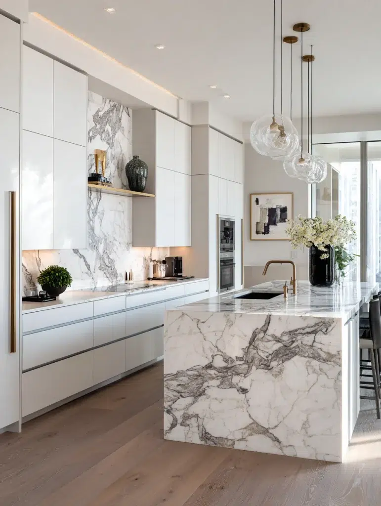 3 Marble Slab Statement