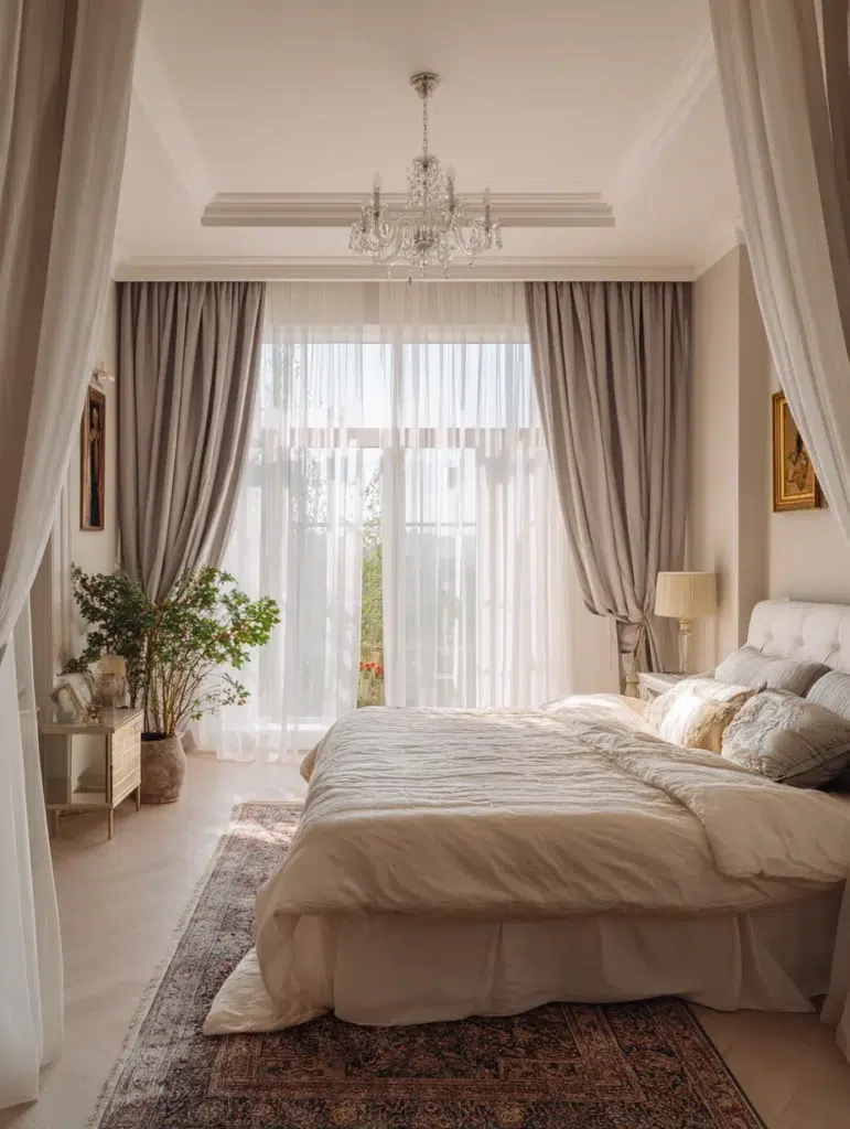3 Sheer Curtains