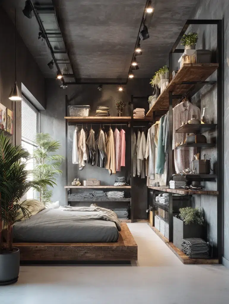 4 Open Wardrobe Concept