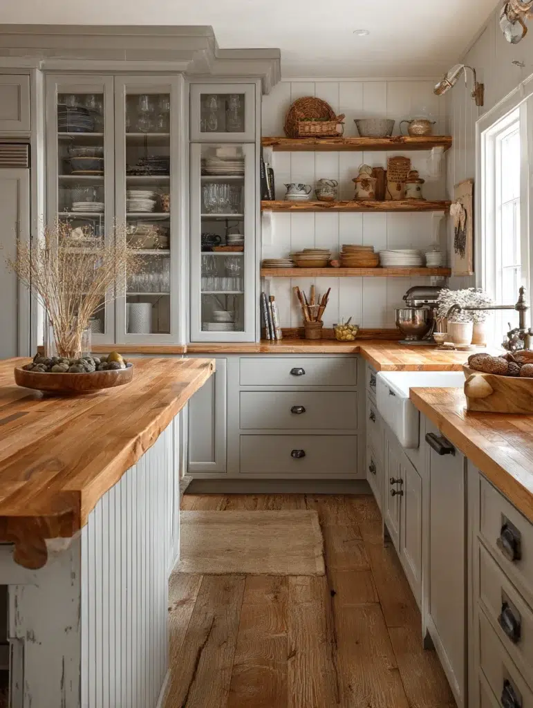 4 Warm Grey Cabinets