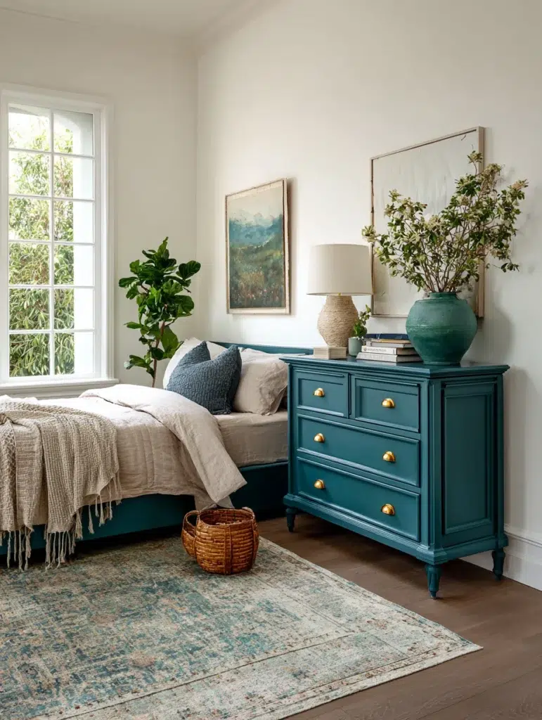 5 Teal Painted Furniture
