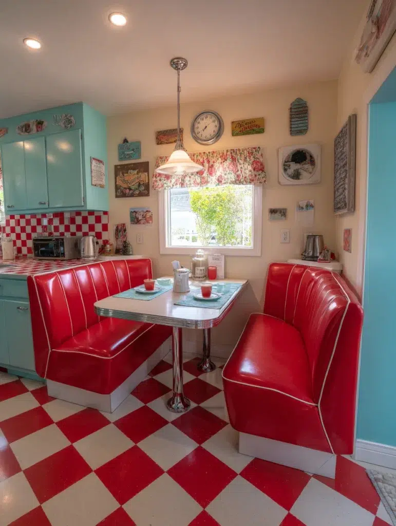 9 Diner Style Breakfast Nook