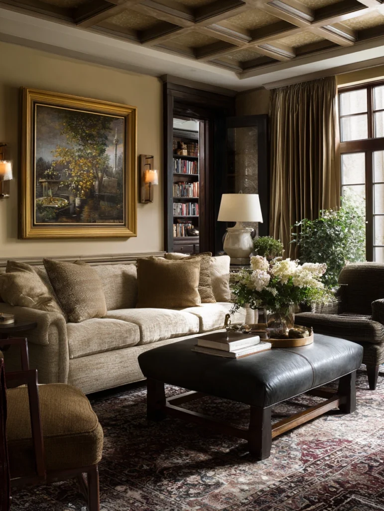 Brown and Cream Living Room Ideas