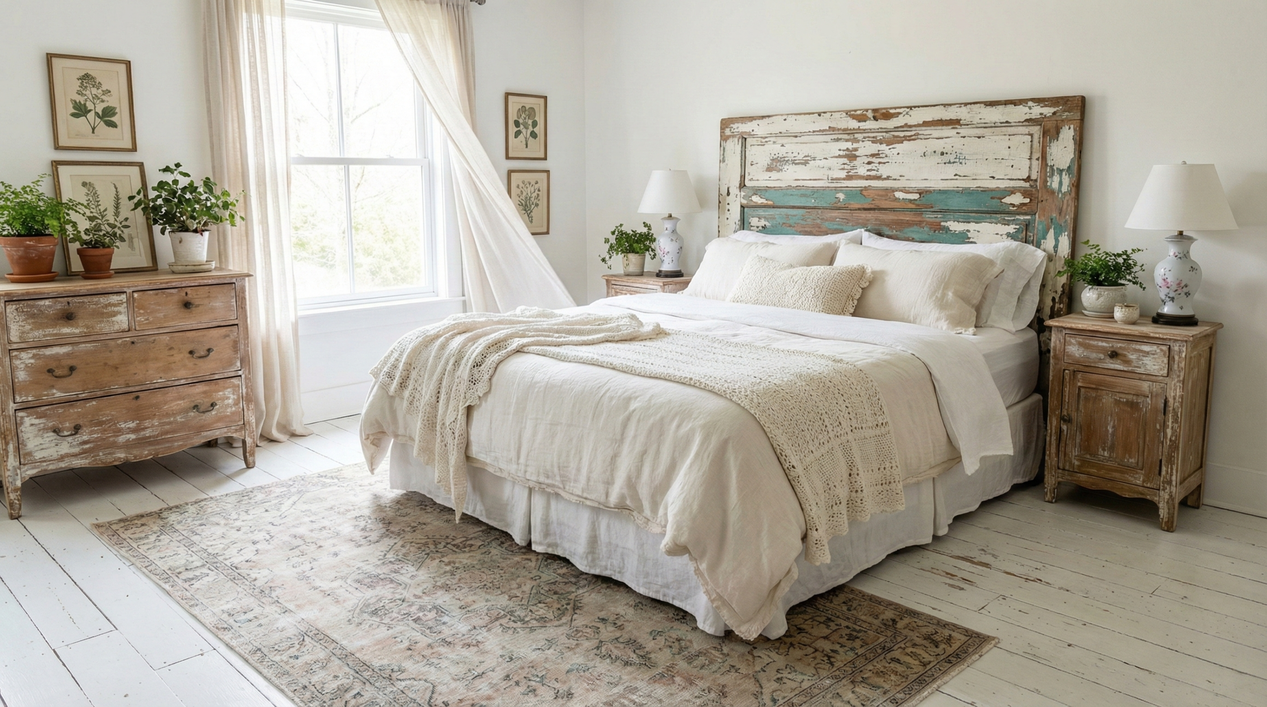 Shabby Chic Bedroom Ideas scaled