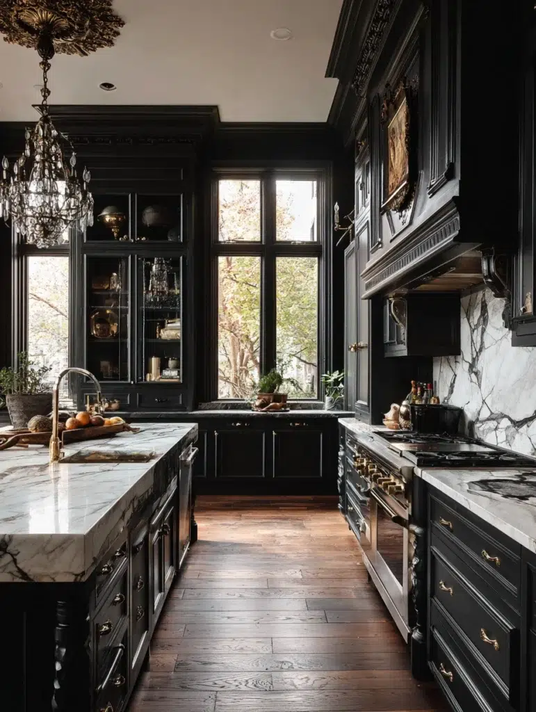 1 Black Matte Cabinets