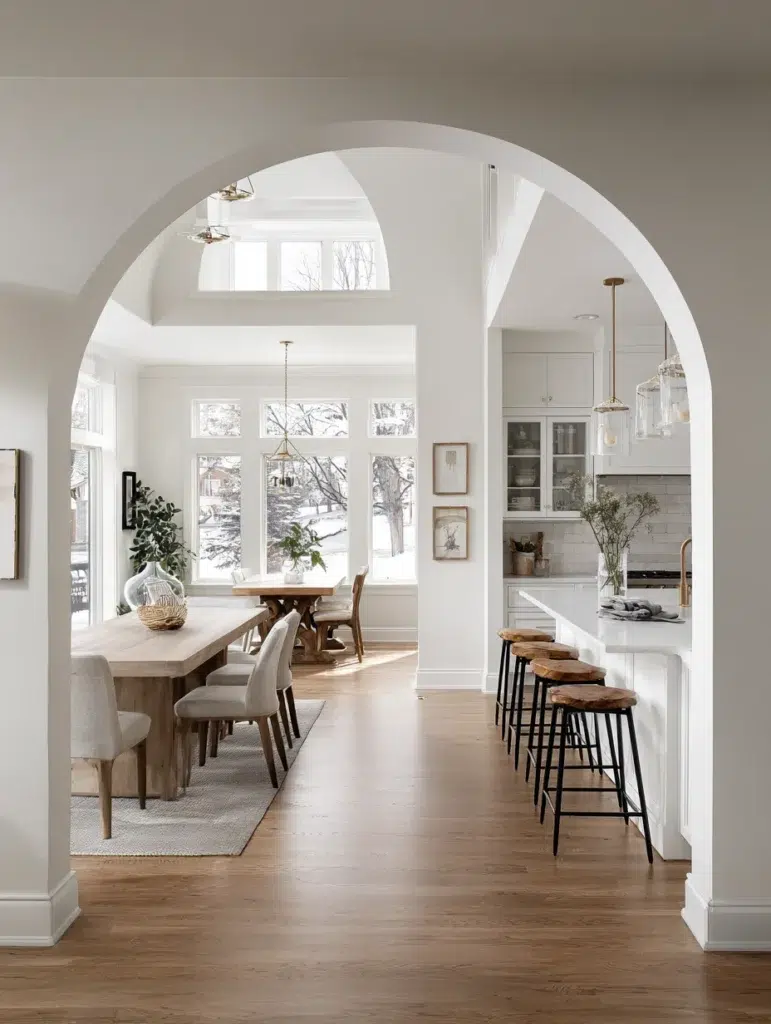 1 Wide Open Concept Archway