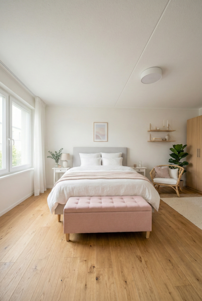 1. Pastel Storage Ottomans