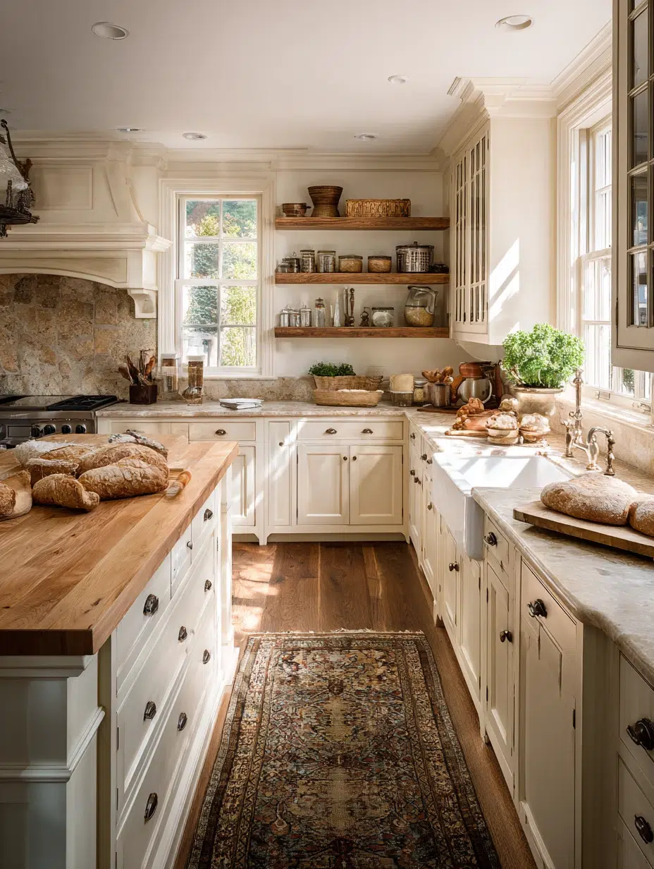 10. Butcher Block Countertop Sections