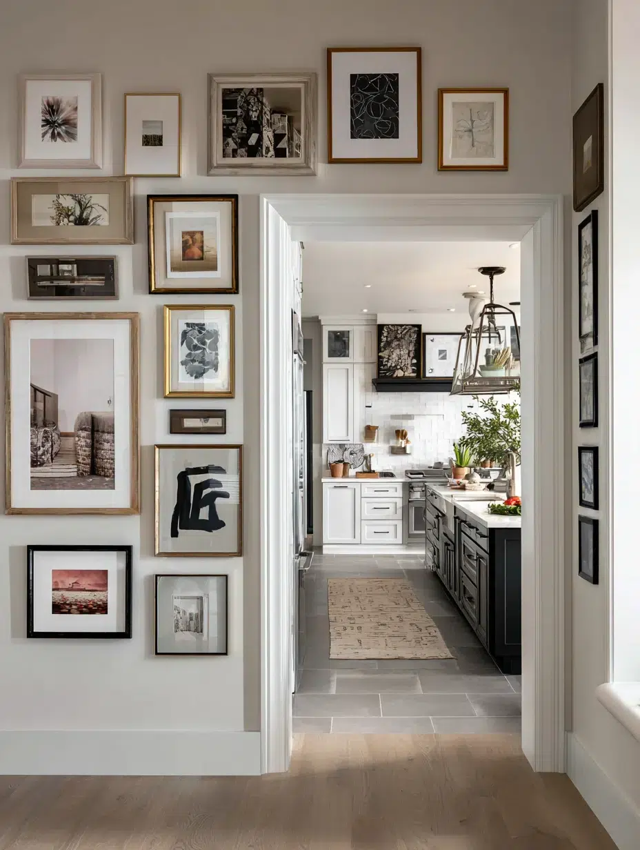 10. Gallery Wall Personality