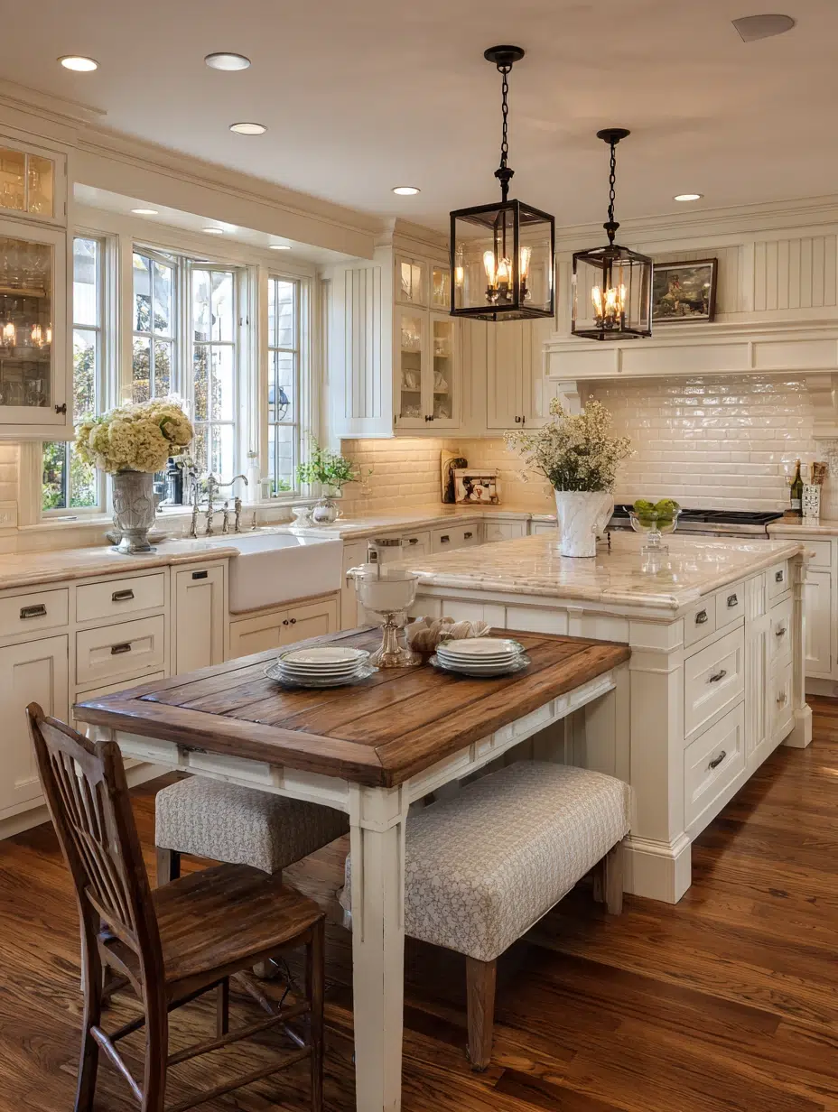 11. Antique-Style Lighting Fixtures