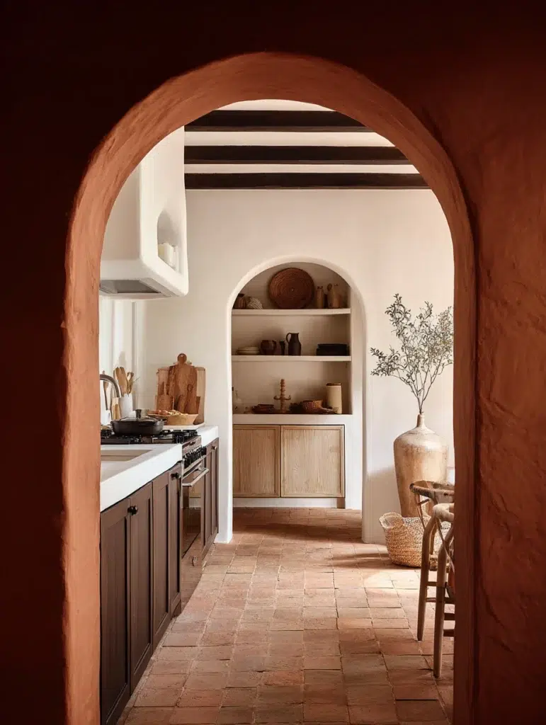 12 Terracotta Toned Arch