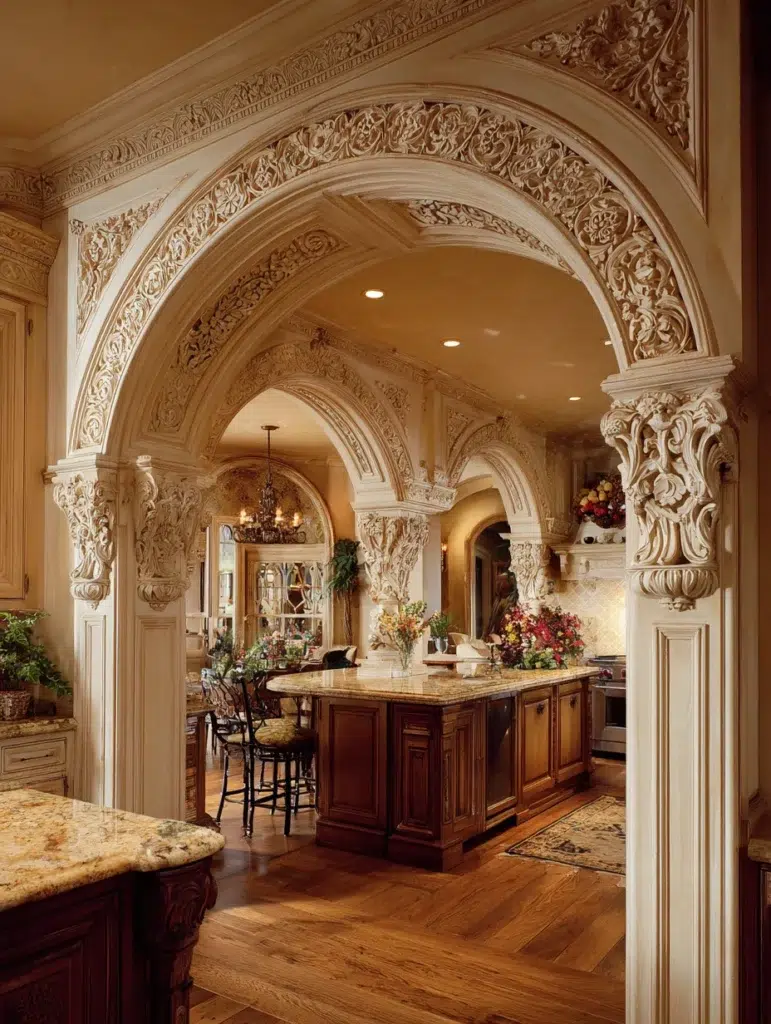 13 Archway With Decorative Corbels