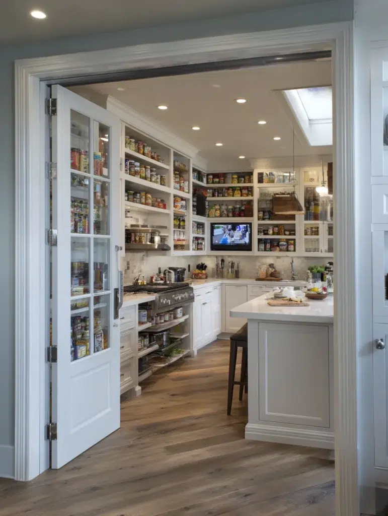 16 Pantry Door Interior