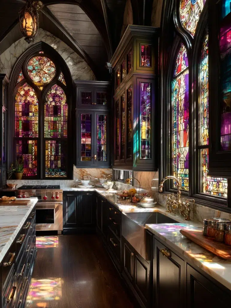 16 Stained Glass Window