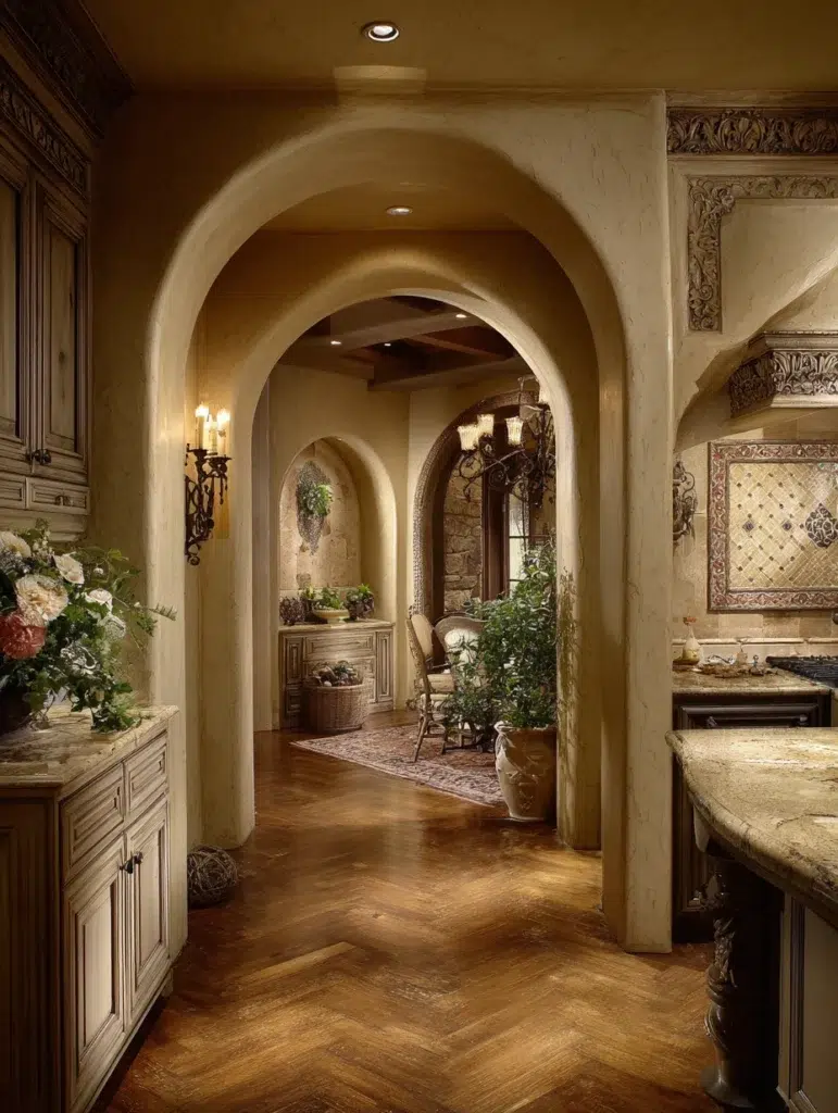 17 Plaster Arch