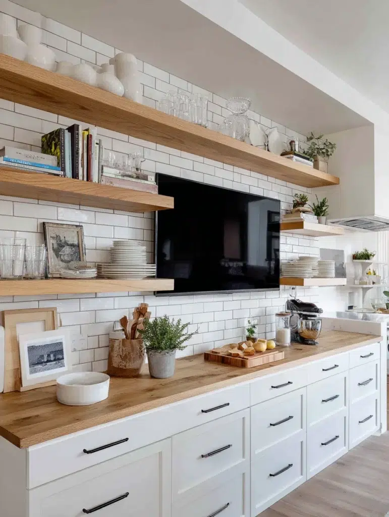 18 Open Shelving Coordination
