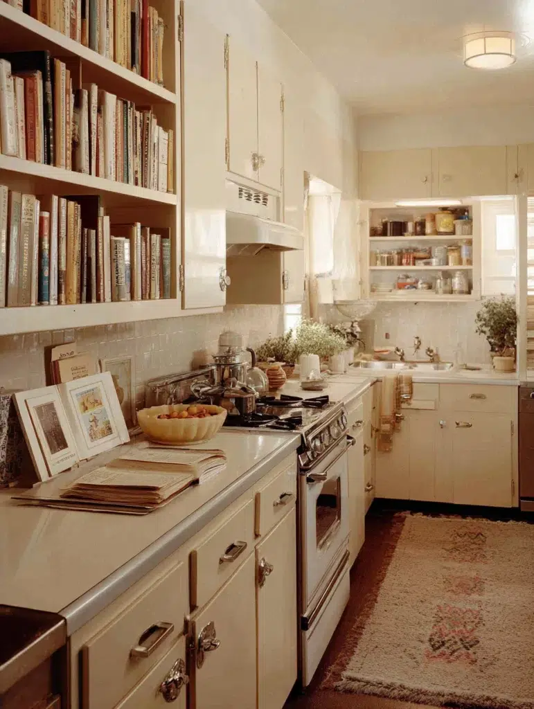 19 Display Vintage Cookbooks