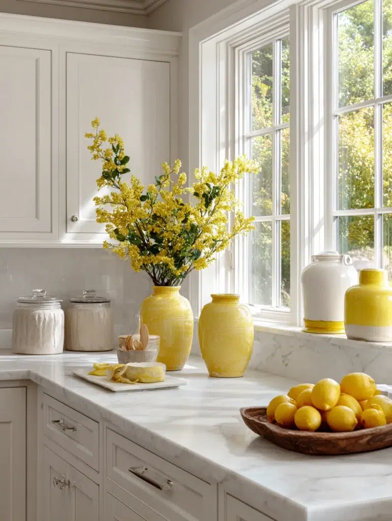 21 Citrine Yellow Decorative Accents