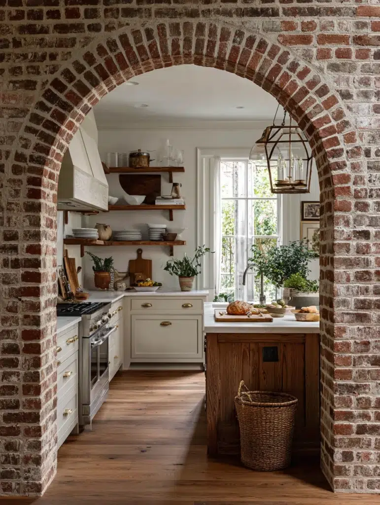 3 Rustic Brick Clad Archway