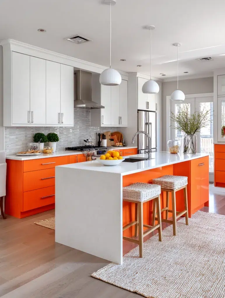 3 Two Tone Cabinets
