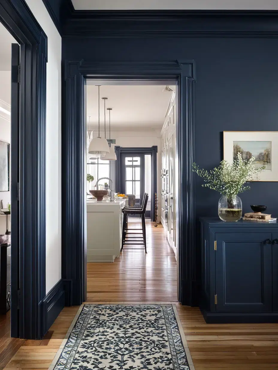 4. Bold Paint Color Contrast