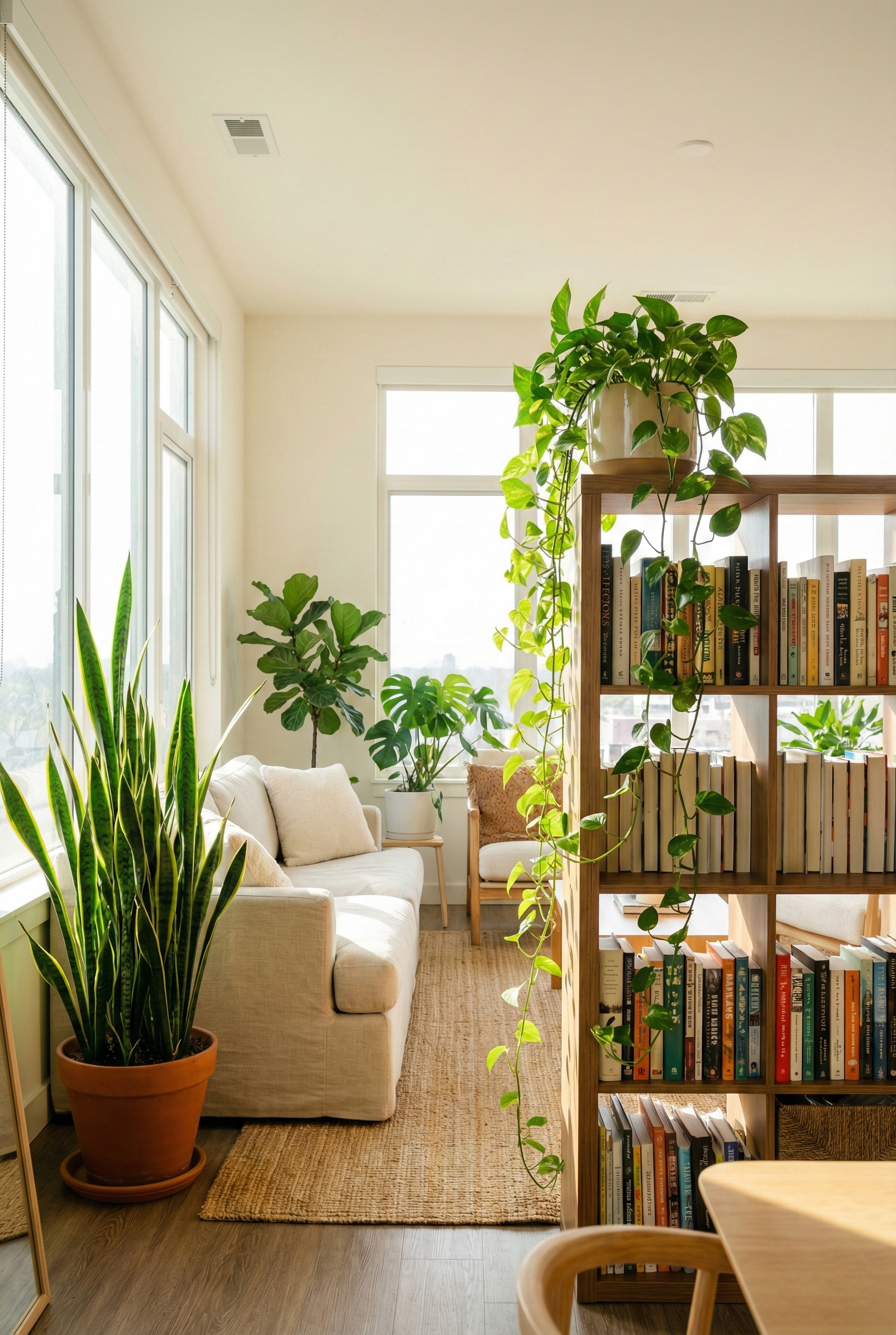 4. Bring in real plants