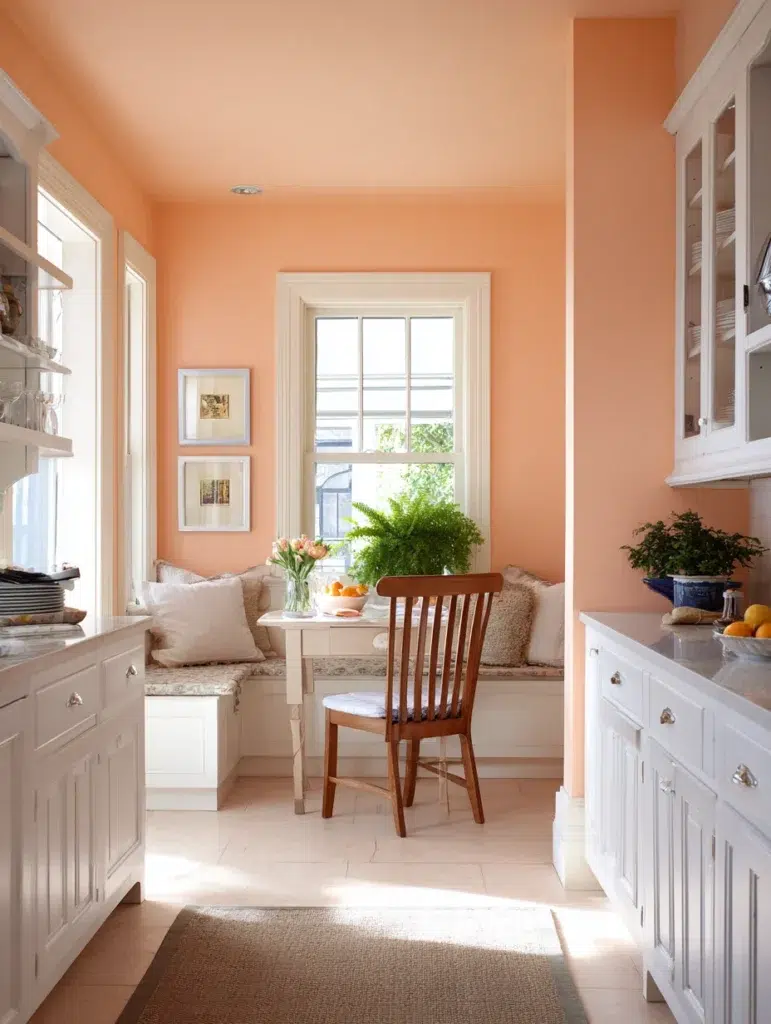 8 Soft Peach Walls
