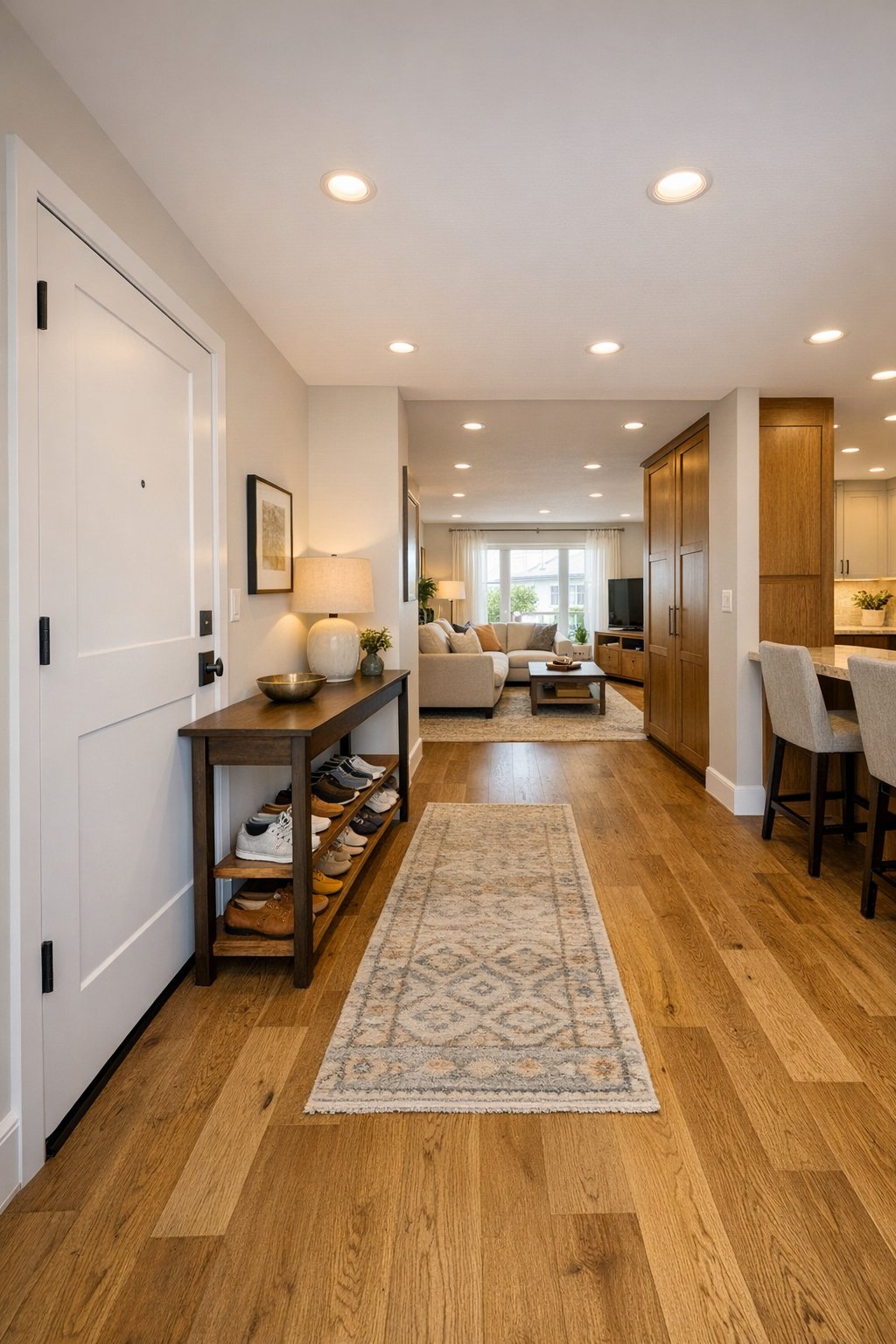 9. Organize your entryway