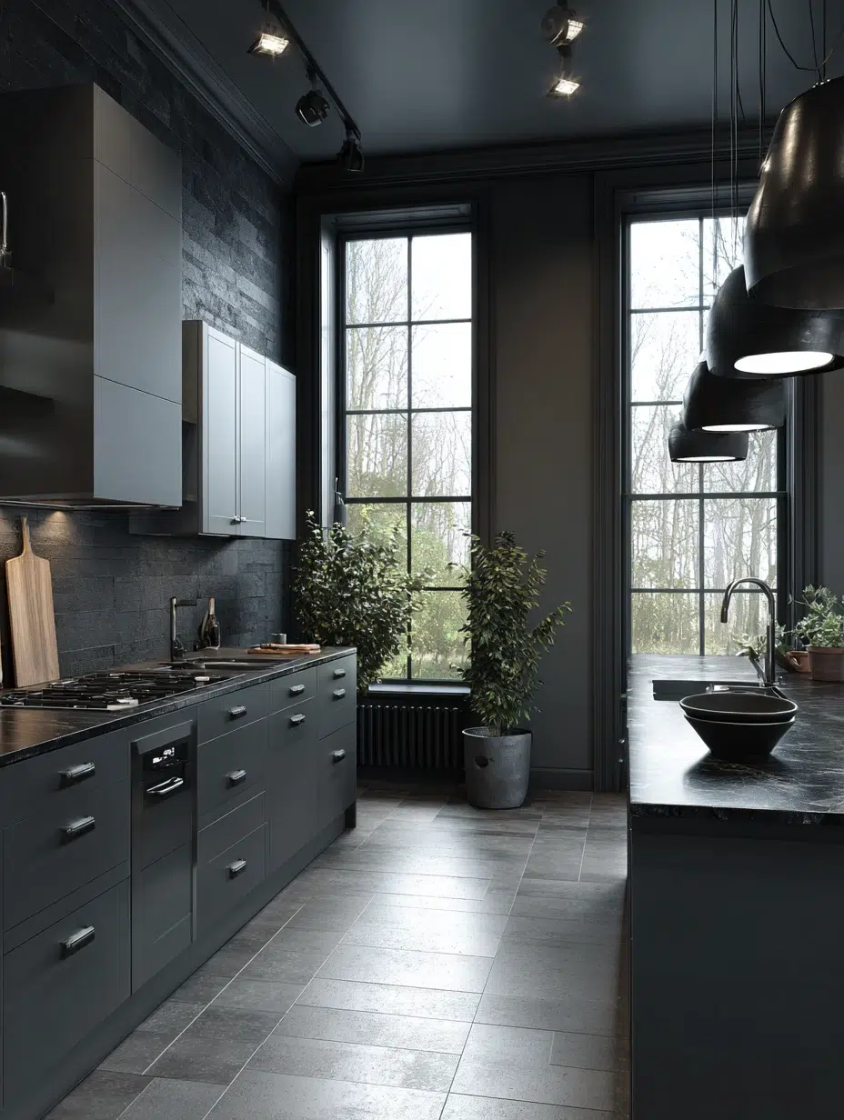 Dark Grey Kitchen Ideas