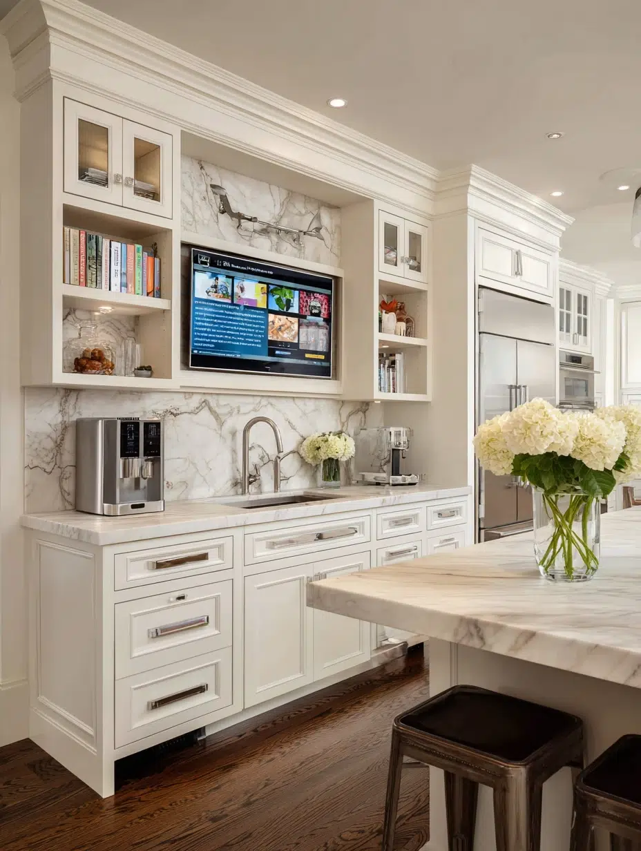 Kitchen TV Wall Ideas
