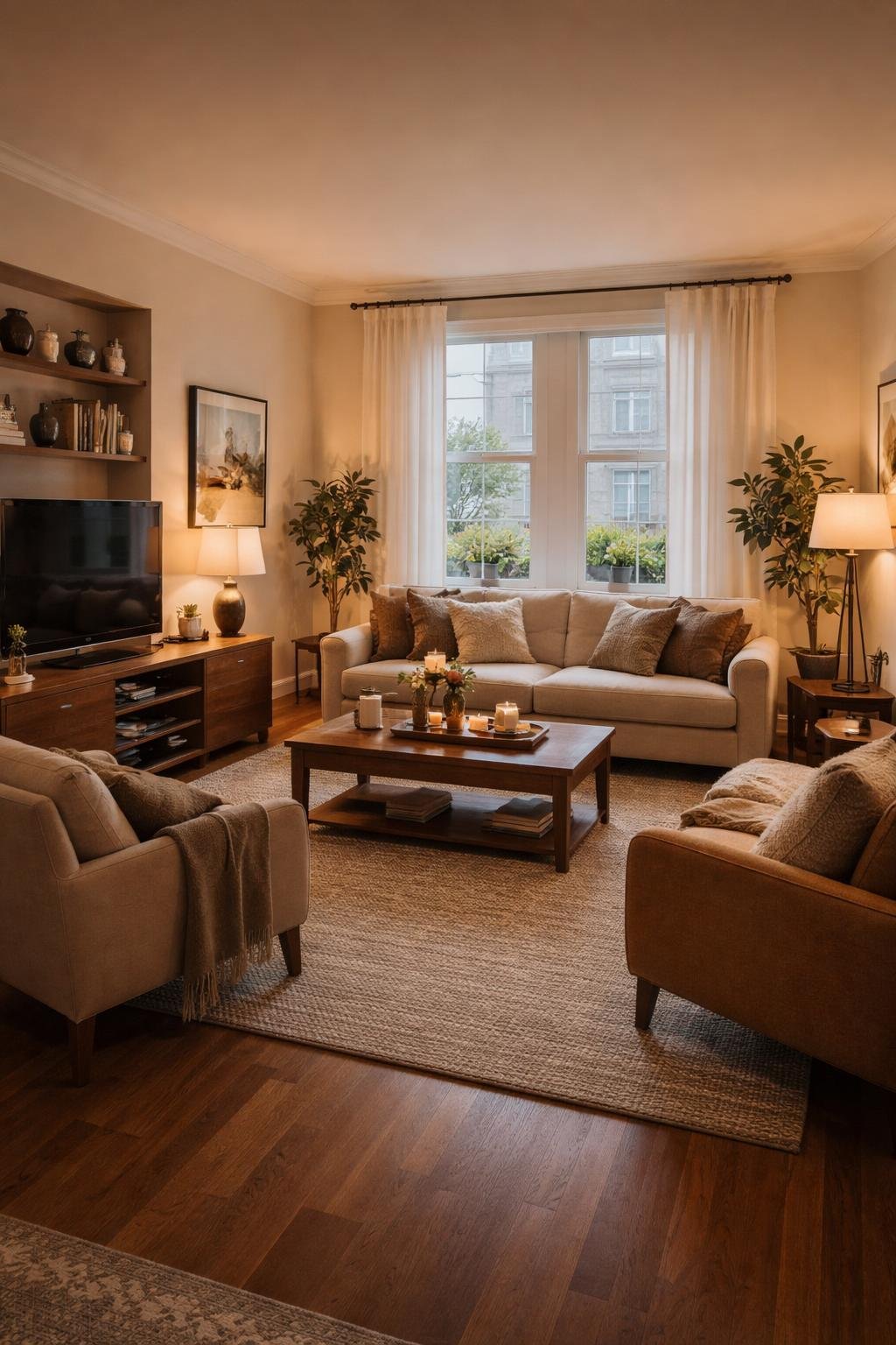 19 Cozy Apartment Living Room Ideas That Won’t Make Your Space Look Like a Cramped Shoebox